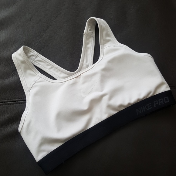 Nike Other - Nike Pro white sports bra